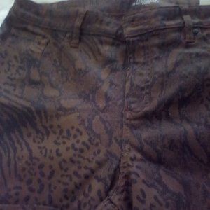 Chicos zip front petite pant